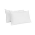 thumbnail image 1 of Yalamila Cooling Pillowcases 100% Cotton Hotel Set of 2 Pack King Pillow Cases ,20x36 inches, White, 1 of 3