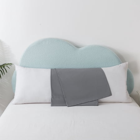 Yalamila Washable Luxury Cooling boby pillow case,Gray,20*54in