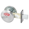 thumbnail image 1 of Yale  2.75 in. Commercial Thumbturn by Occupancy Indicator Grade 2 Deadbolt with Backset, Satin Chrome, 1 of 1