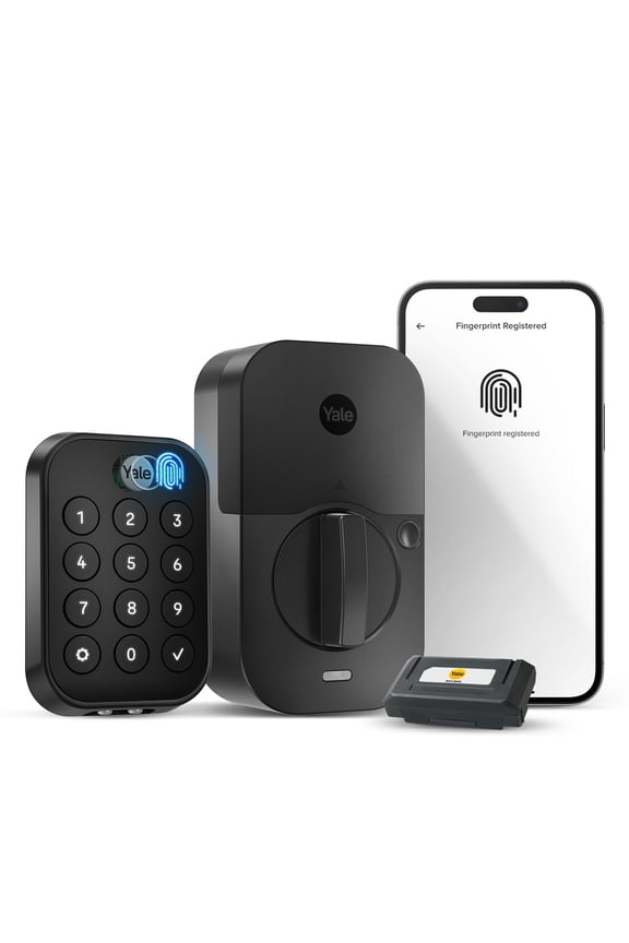 Assure Lock 2, Black, Smart Wi-Fi Touch Keypad for Key-Free Entry, YRD430-F-WF1-BSP
