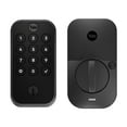 Yale Assure Lock 2 Deadbolt, Black Suede Keypad Code Door Lock with Z