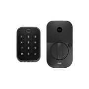 Yale Assure Lock 2, Key-Free Pushbutton Lock with Bluetooth, Black Suede, Black Suede