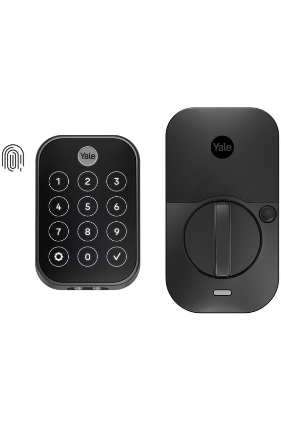Assure Lock 2 Key-Free Touch Keypad and Deadbolt with Bluetooth Connection, Responsive Touch Buttons, Biometric Unlock, DoorSense for Auto-Lock, Encrypted Security, and IPX5 Rating