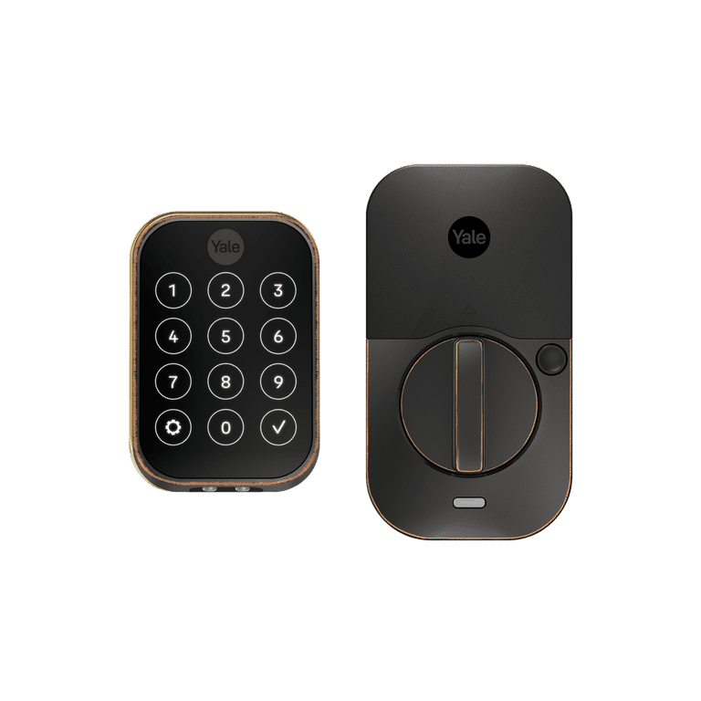 Yale Assure Lock - Wi-Fi Touchscreen Smart Lock - Black Suede 
