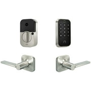 Yale Assure Lock 2 Keypad with Bluetooth and Valdosta Lever in Satin Nickel
