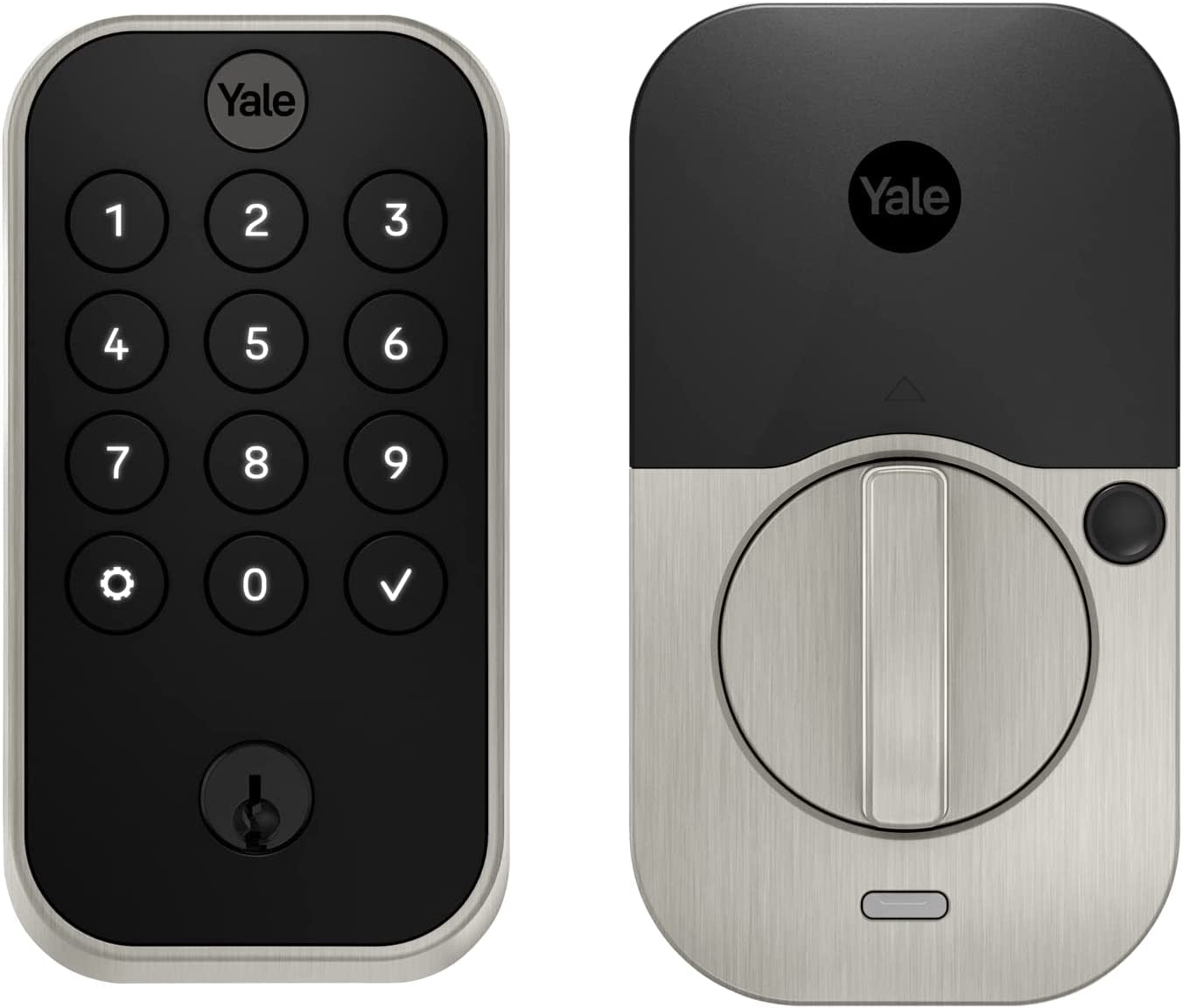 Yale Assure Lock 2 Keypad with Wi-Fi in Satin Nickel