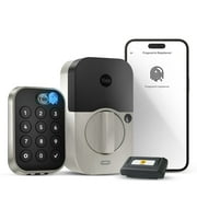 Yale Assure Lock 2, Nickel, Smart Wi-Fi Fingerprint Keypad for Key-Free Entry, YRD430-F-WF1-619