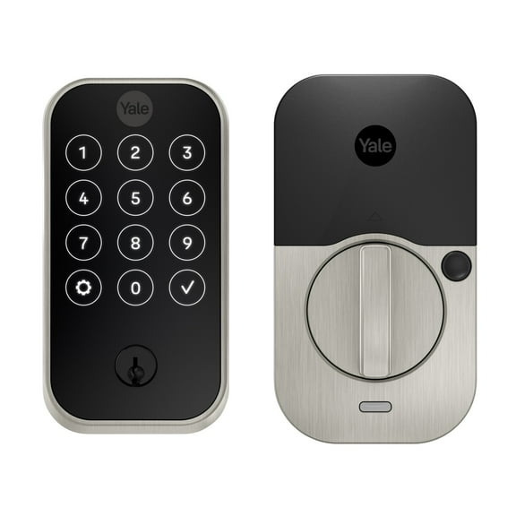 Yale Assure Lock 2, Satin Nickel Touch Keypad for Key-Free Entry (Bluetooth) YRD420-BLE-619