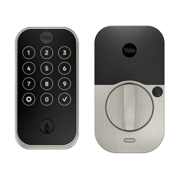 Yale Assure Lock 2 Touchscreen Keypad Deadbolt with Bluetooth, Satin Nickel, YRD420-BLE-619