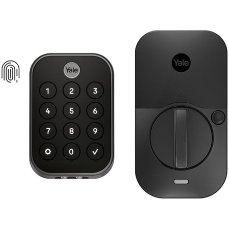 Yale - Assure Lock 2 Smart Lock Touch Key-Free Keypad with Bluetooth - Black Suede