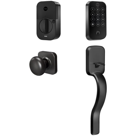 Yale B-YRD420-WF1-RX-BSP Assure 2 Sectional Electronic Keyless Entry Ridgefield Handleset