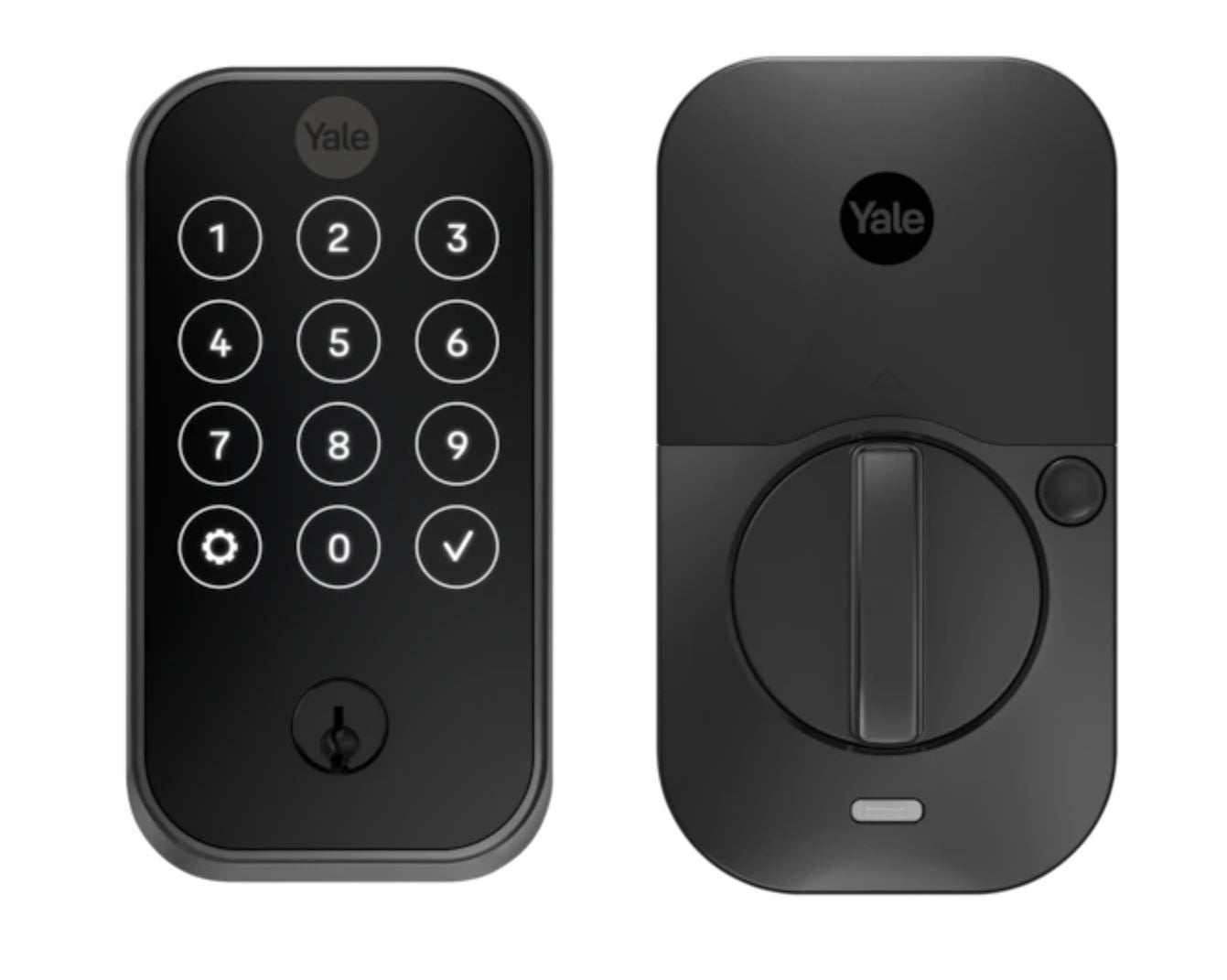 Yale Assure Lock 2, Black Suede Touch Keypad for Key-Free Entry (No Wi-Fi) YRD420-BLE-BSP