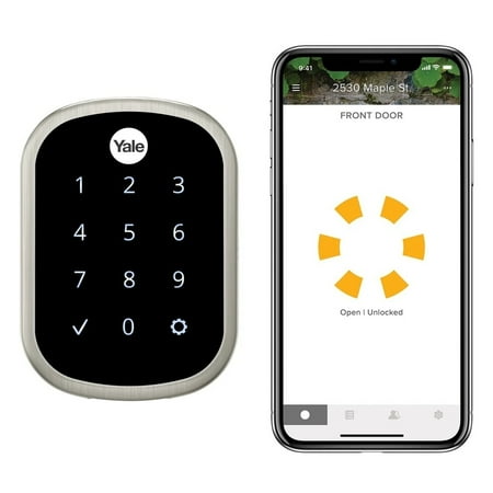 Yale Assure Lock SL Wi-Fi Touchscreen Smart Lock (Black)