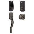 thumbnail image 1 of Yale Real Living BNFYRD622NRRX10BP Assure Touchscreen Stand Alone Deadbolt with Ridgefield Passage Handle Set & Trim - Oil Rubbed Bronze Permanent Finish, 1 of 4