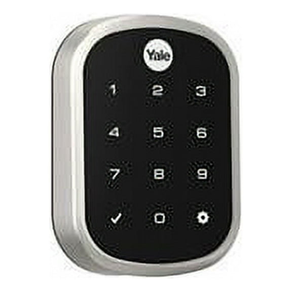 Yale BYRD256NRRX0BP Real Living Key Free Assure Touchscreen Stand Alone Deadbolt with Ridgefield Passage Handleset & Trim - Oil Rubbed Bronze Permanent