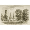 thumbnail image 1 of Yale College New Haven Connecticut In 1870S From American Pictures Drawn With Pen And Pencil By Rev Samuel Manning Cir 1, 1 of 3