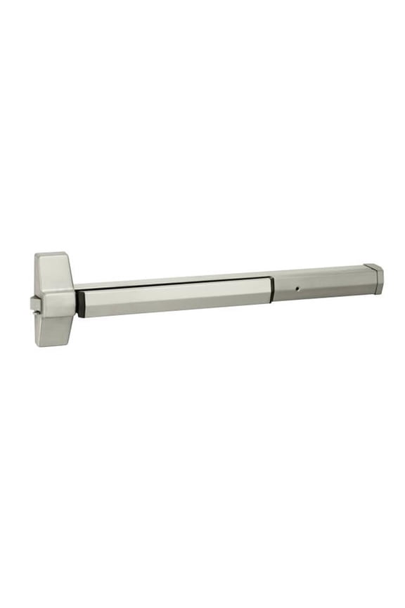 Commercial 3 ft. Rim Exit Only Exit Device, Satin Stainless Steel
