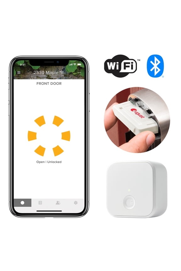 Connected by August Kit For Assure Locks with WiFi - Upgrade your Assure Lock to work with the August app, Amazon Alexa, Google Assistant, Apple HomeKit (Siri), Airbnb, HomeAway and more!