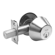 Yale D112626 Commercial Single Cylinder Grade 1 Deadbolt with Para Keyway, Satin Chrome