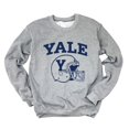 thumbnail image 1 of Yale Football Helmet - Women's Graphic Sweatshirt, 1 of 11