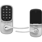 Yale Keypad Lever Lock, Satin Nickel