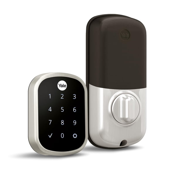 Yale Locks Keyless Entry Touchscreen Deadbolt Lock, Satin Nickel