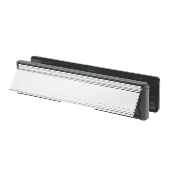 Yale Locks - Letter Plate Polished Chrome (Visi-Packed) 300mm (12in)