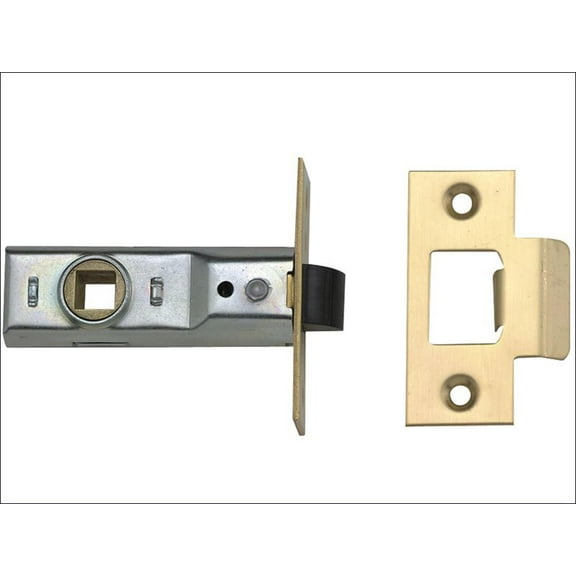 Yale Locks - M888 Tubular Mortice Latch 76mm 3in Polished Brass Pack of 1