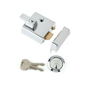 Yale Locks - P1 Double Security Nightlatch 60mm Backset Chrome Finish Visi