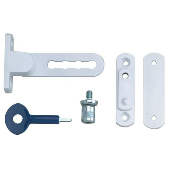 Yale Locks - P117 Ventilation Window Lock White Finish Pack of 2