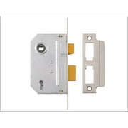 Yale Locks - PM320 3 Lever Mortice Sashlock Polished Chrome 79mm 3in