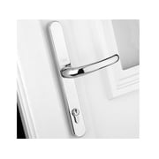 Yale Locks - Retro Door Handle PVCu Polished Chrome Finish