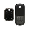thumbnail image 1 of Yale Real Living  Key Free Touchscreen Deadbolt with Z-Wave Plus, Oil Rubbed Bronze, 1 of 1