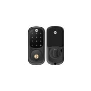 Yale Real Living YRD226NRBSP Standalone Assure Lock Touchscreen Deadbolt with Kwikset Keyway Black Suede Finish