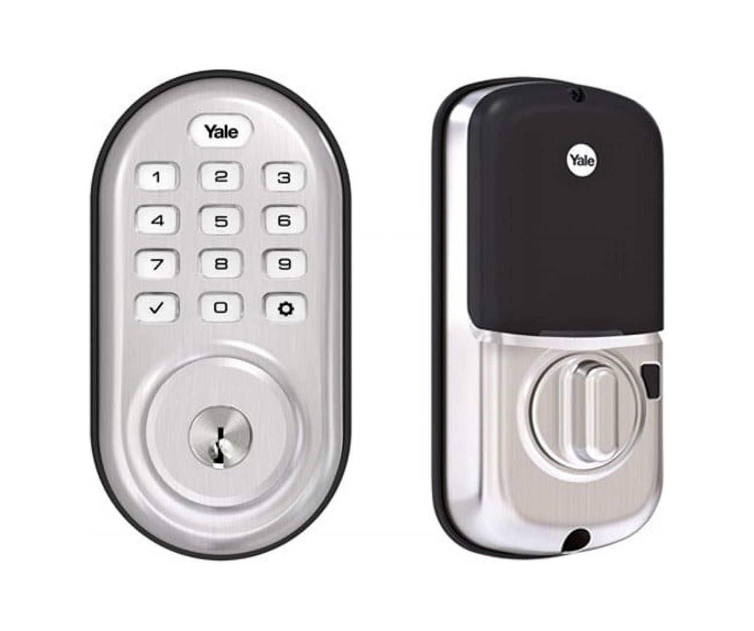 Yale Residential Real Living Assure Lock Push Button Single Cylinder