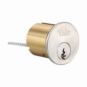 Assa Abloy Accentra Rim Cylinder,Satin Chrome Finish,Grade 2 1109 626 PARA