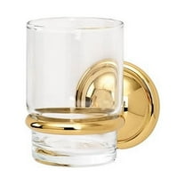 Yale Tumbler Holder, Polished Brass
