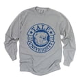 thumbnail image 1 of Yale University Bulldog Circle - Women's Garment Dyed Long Sleeve Graphic T-Shirt, 1 of 15