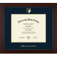 thumbnail image 1 of Yale University Law School Diploma Frame, Document Size 12.625" x 10.313", 1 of 5