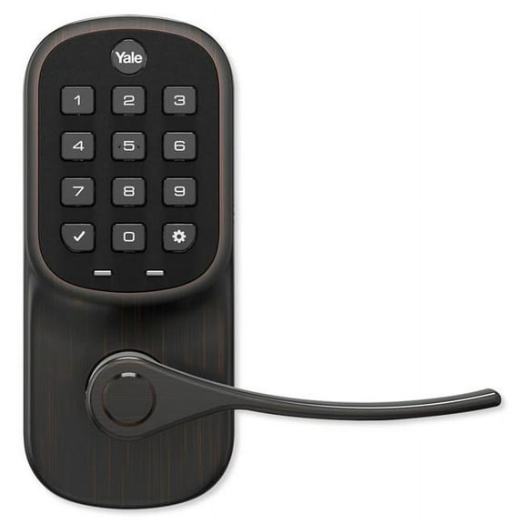 Yale YAYRL216CBAx-YAYRL216CBA0BP Assure Keypad Lever Lock, Oil Rubbed Bronze