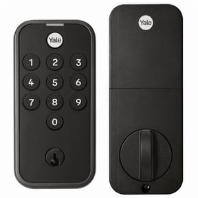 Yale YED210NRBSP Different KW1 Keyway Grade 3 Keypad Lock, Black Suede