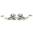 thumbnail image 1 of YR73YEKWADA619LH Left Hand Edge YE Series Entry ADA Lock with Keowee Lever with Keyway US15 619 Satin Nickel Finish, 1 of 1