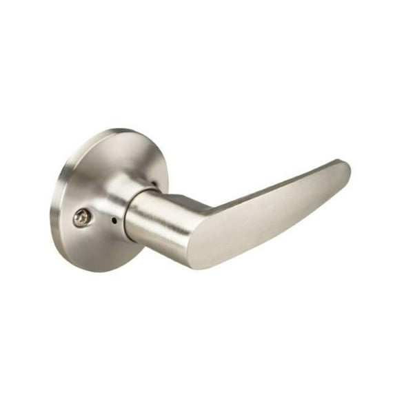 Yale YR81AL619 Residential Edge Half Dummy Lock with Alpharetta Lever, Satin Nickel