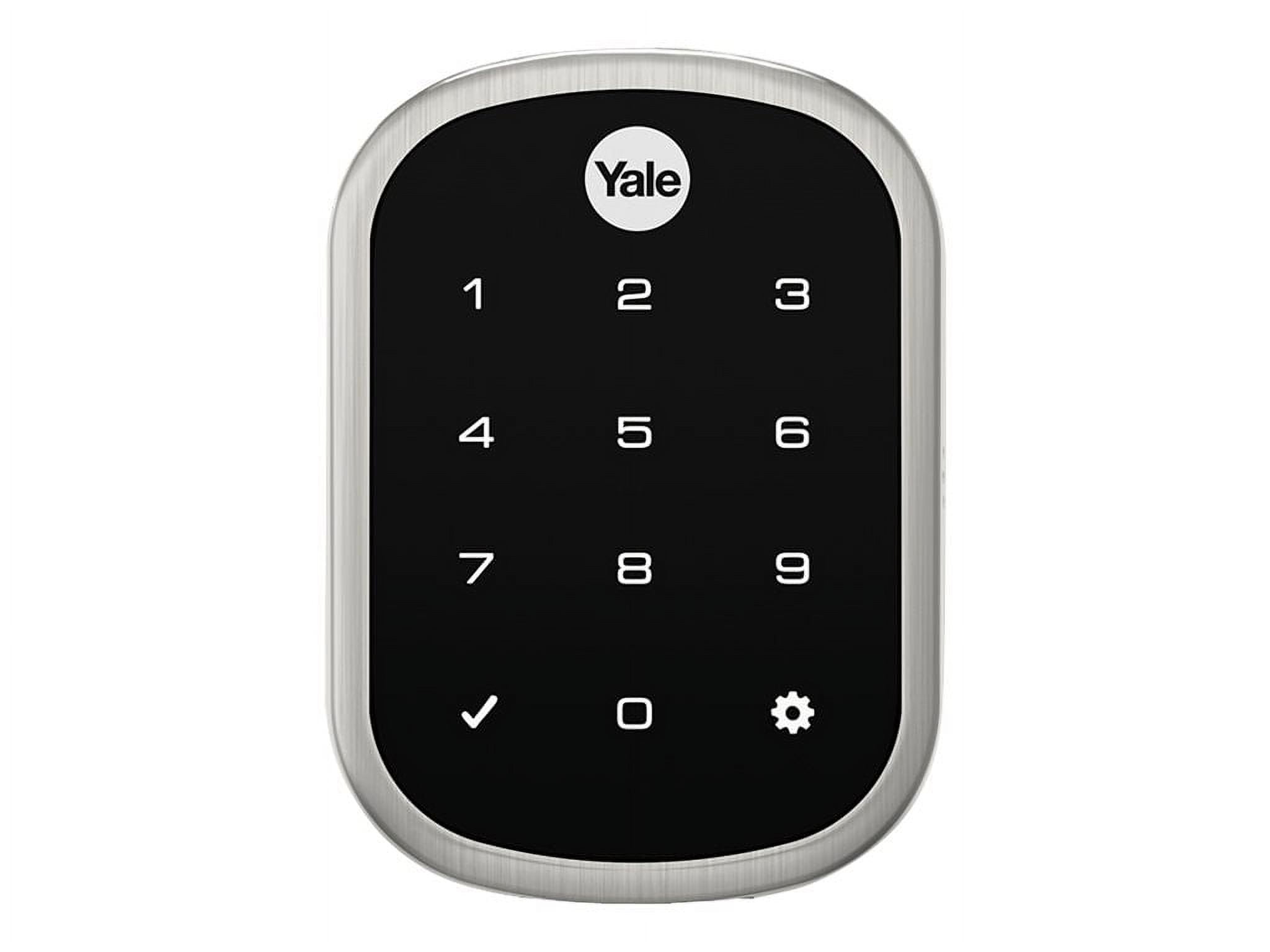 Yale YRD256ZW2619 Key Free Assure Touchscreen Deadbolt with Z-Wave Satin Nickel Finish - image 1 of 4