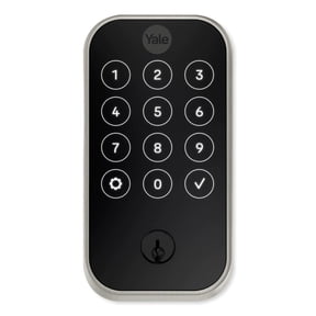 Yale YRD624-ZW2-619 Pro 2 Keyed Lock Touchscreen with Z-Wave Plus, Satin Nickel