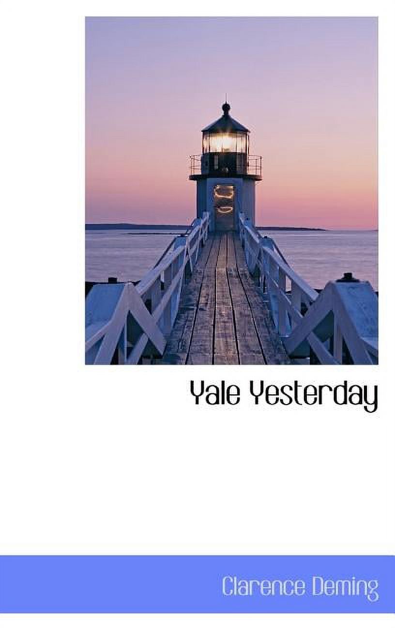 Yale Yesterday Hardcover