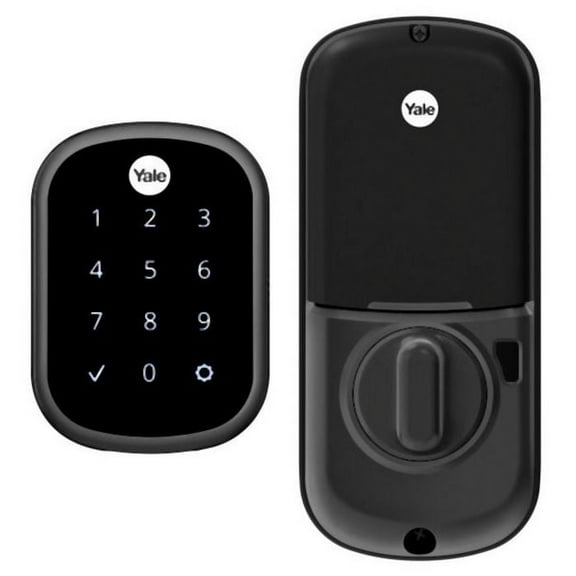 Yale Assure Lock SL, Wi-Fi Smart Lock - Compatible with Alexa, Google Assistant, HomeKit, Phillips Hue and Samsung SmartThings, Black Suede