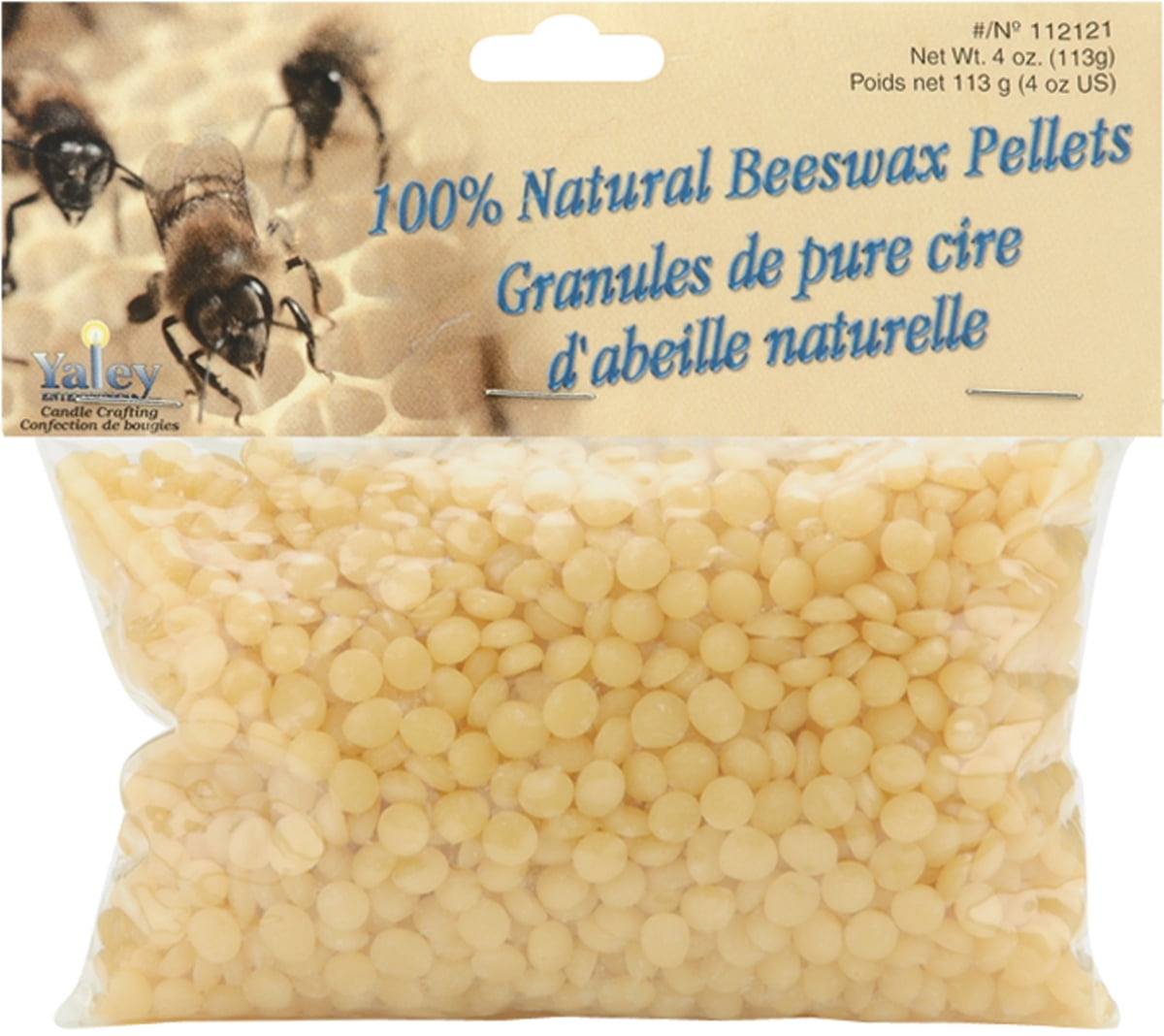 NBWAXG3 Natural Beeswax Pellets