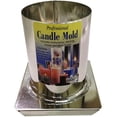 thumbnail image 1 of Professional Metal Candle Mold Round 3"X4", 1 of 2