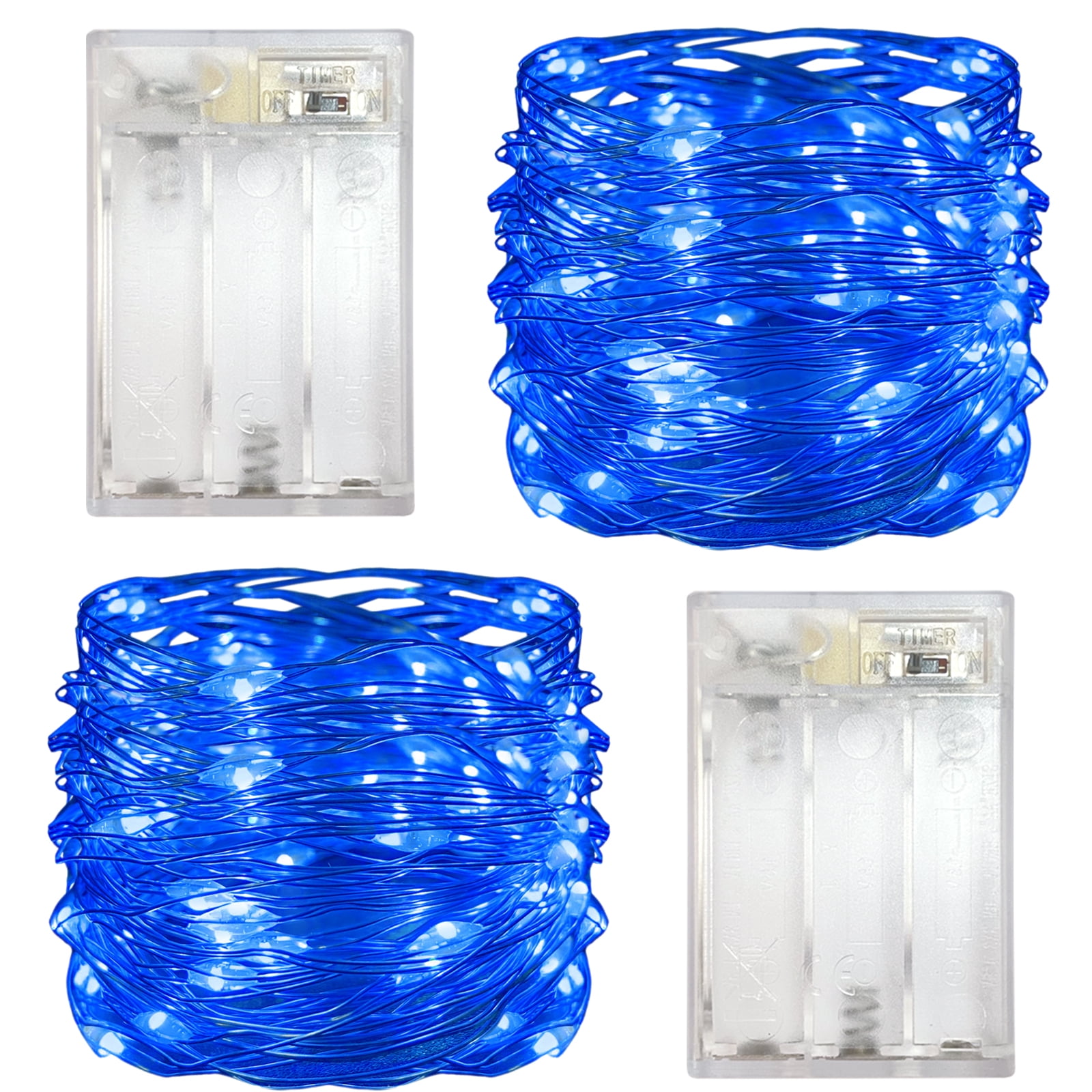 Dewdrop christmas lights on jewelry